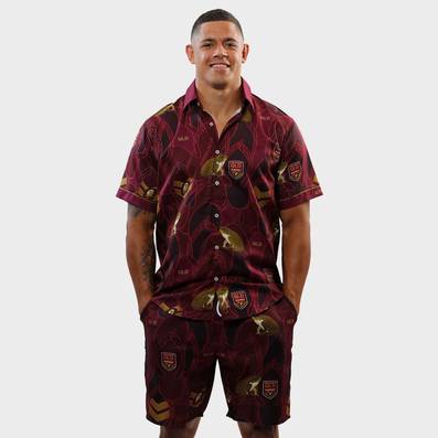 QLD Maroons 2020 Hawaiian Shorts