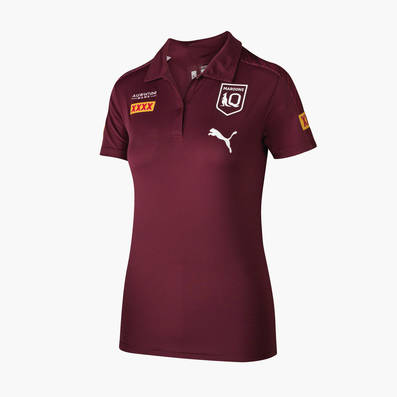 QLD Maroons 2021 Women's Maroon Polo