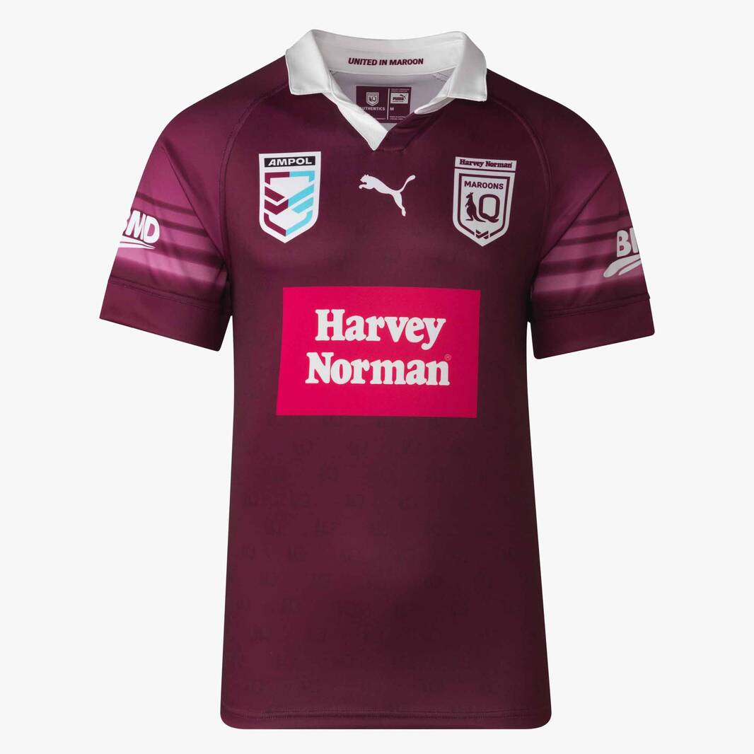 Maroons Shop – Harvey Norman QLD Maroons 2023 Men's Jersey