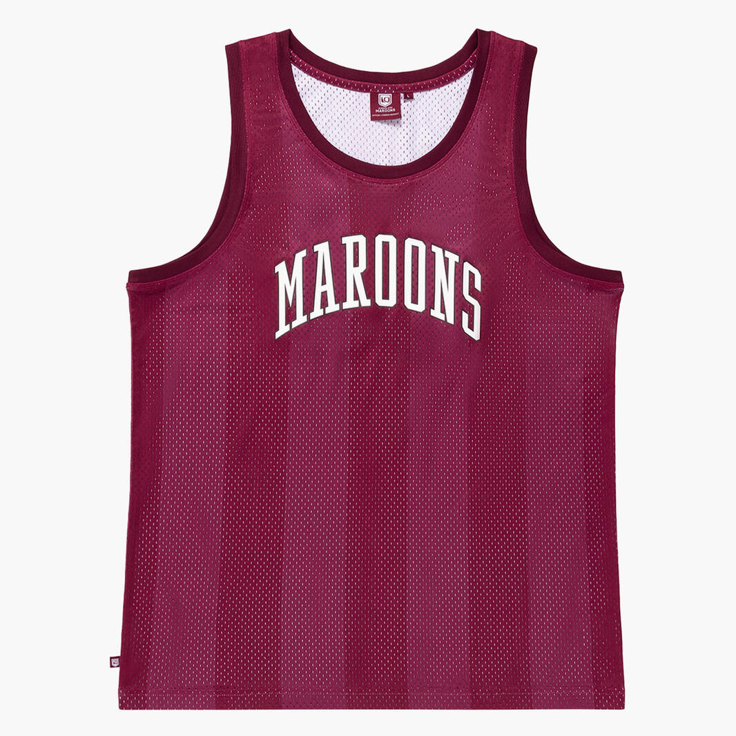 Maroons Shop Qld Maroons Mens Basketball Singlet