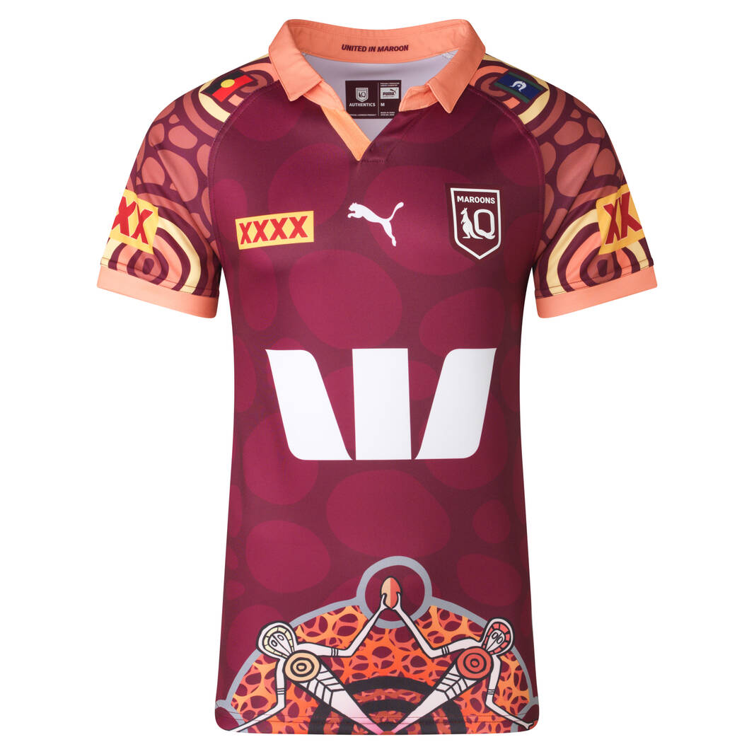 Maroons Shop 2024 Qld Maroons Mens Indigenous Jersey